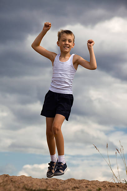 istock Little sportsman 92172336
