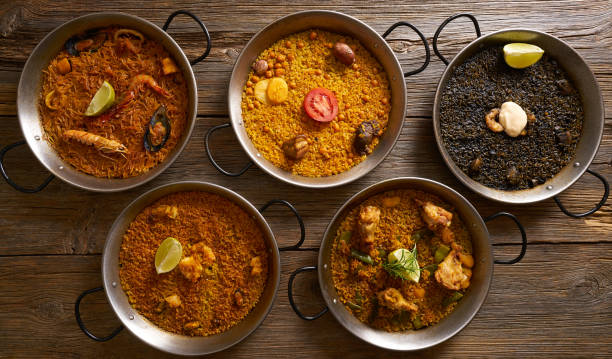 istock Paellas five rice recipes from Spain 921725568