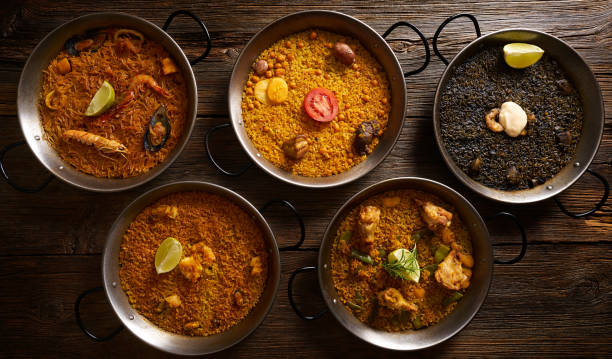 Paellas five rice recipes from Spain