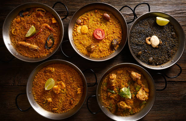 istock Paellas five rice recipes from Spain 921725992