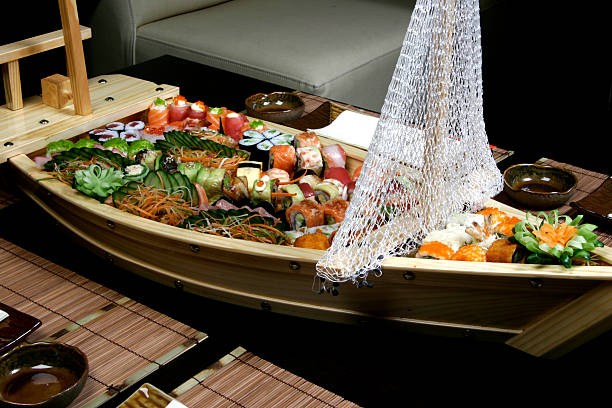 istock sushi, fish, caviar, boat, sailing 92173474
