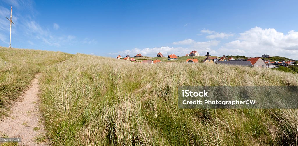 Panorama de Loenstrup, Dinamarca - Foto de stock de Lønstrup royalty-free