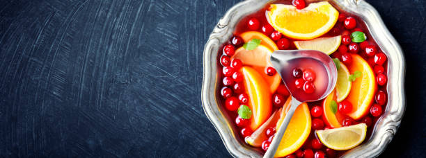 istock Cocktail with fruits and berries 921736322