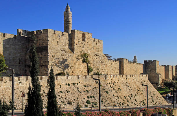istock walls of old town in Jerusalem 921737258