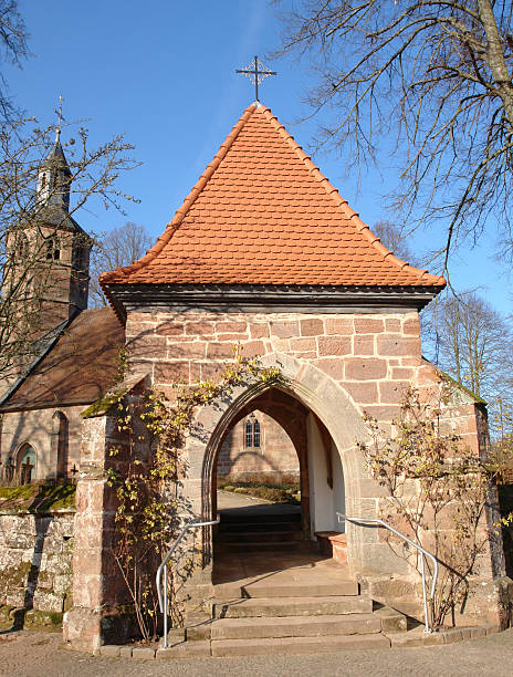 lychgate - leachate foto e immagini stock