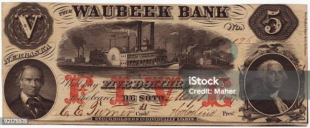 Waubeek 銀行 - 紙幣のストックフォトや画像を多数ご用意 - 紙幣, 蒸気船, カラー画像