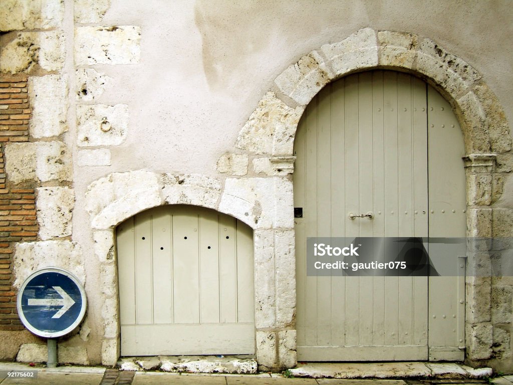 Zwei alte Eingang - Lizenzfrei Alt Stock-Foto