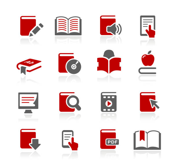 Book Icons // Redico Series Vector icons for your web or print projects. cd stock illustrations