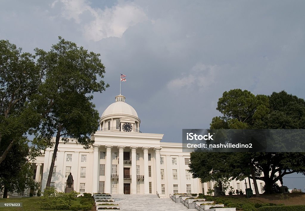 Casa do estado de Montgomery, Alabama - Royalty-free Capitais internacionais Foto de stock