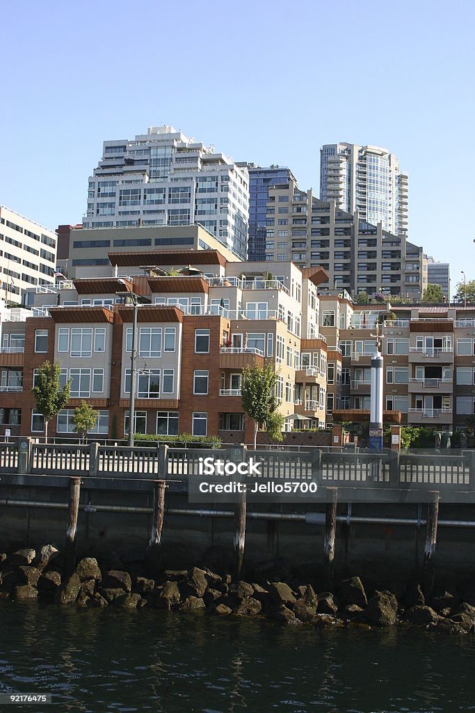 Bord de mer de Seattle - Photo de Image en couleur libre de droits