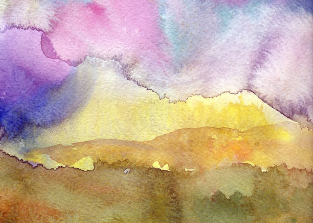 istock varicolored watercolor background 921764798
