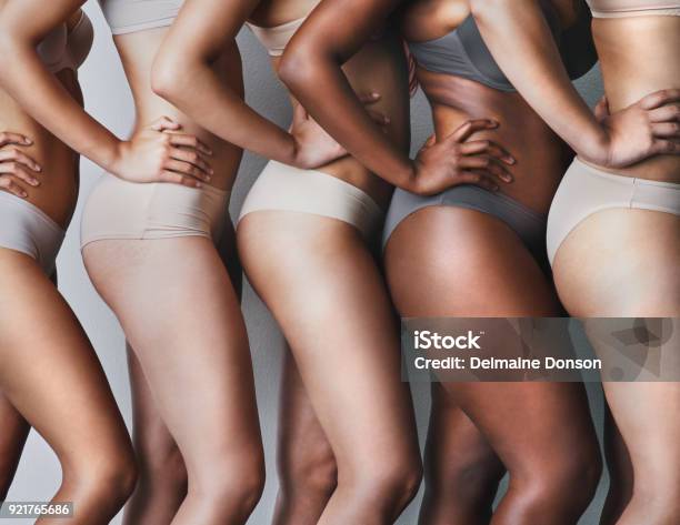 Love Your Skin Its The House You Live In Stock Photo - Download Image Now - The Human Body, Women, Stretch Mark