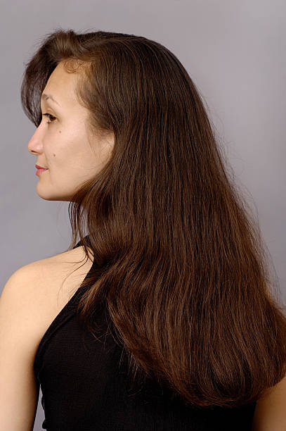 istock Girl with long brown hair 92176818
