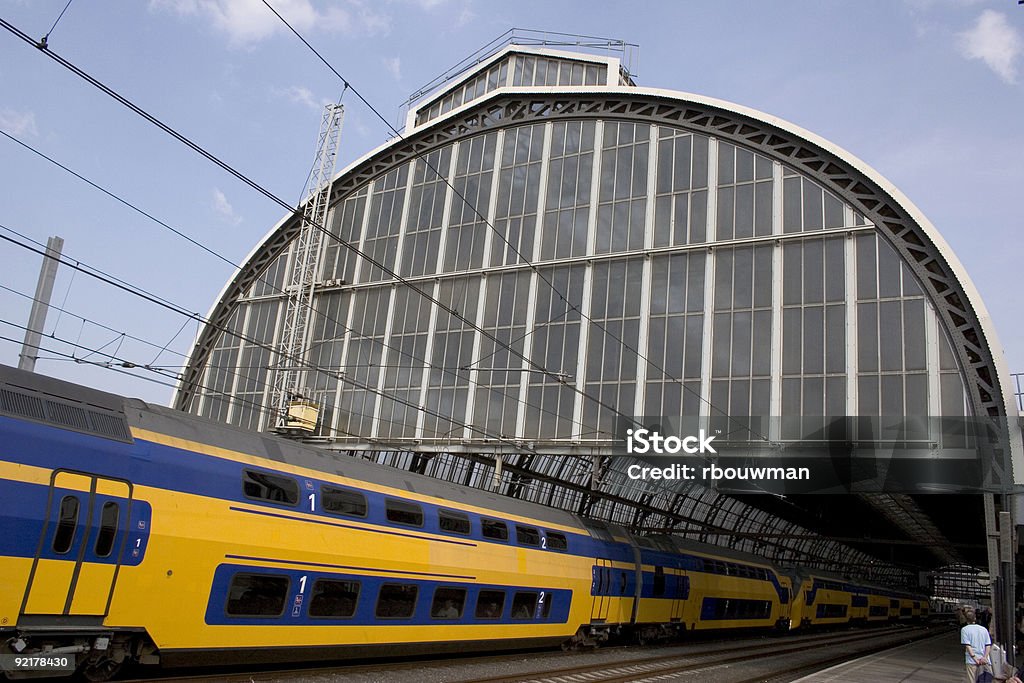 Stacja kolejowy - Zbiór zdjęć royalty-free (Amsterdam)