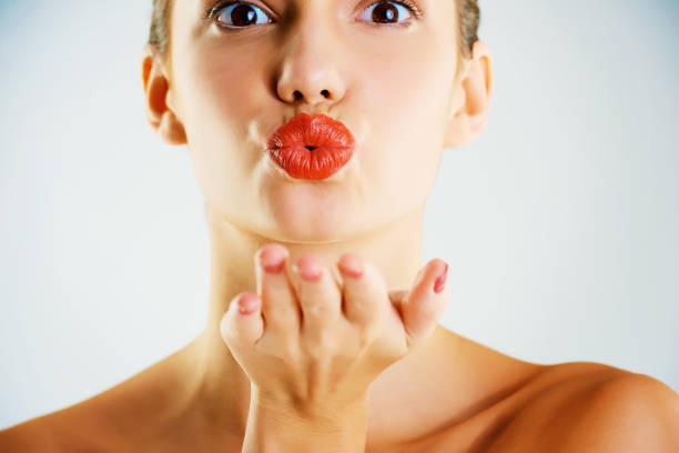 istock Nothing's more hard to ignore than red lips 921787860
