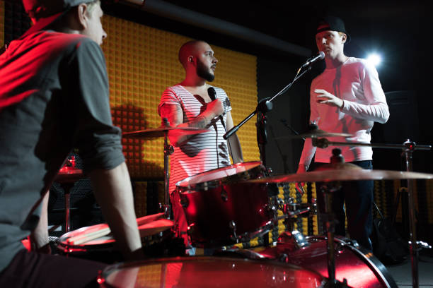 istock Band Writing New Song 921789526