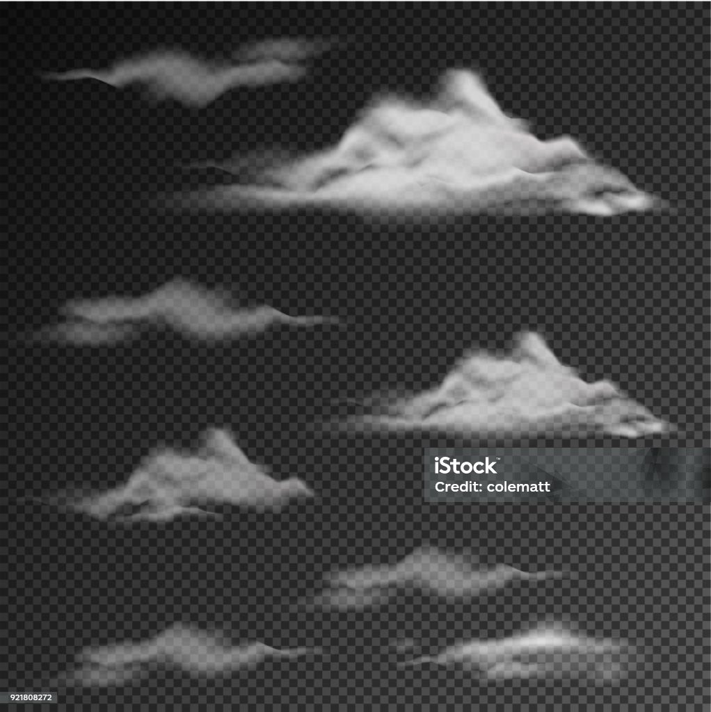 Clouds Pattern One Different Patterns Of Clouds Stock Illustration - Download Image Now ...
