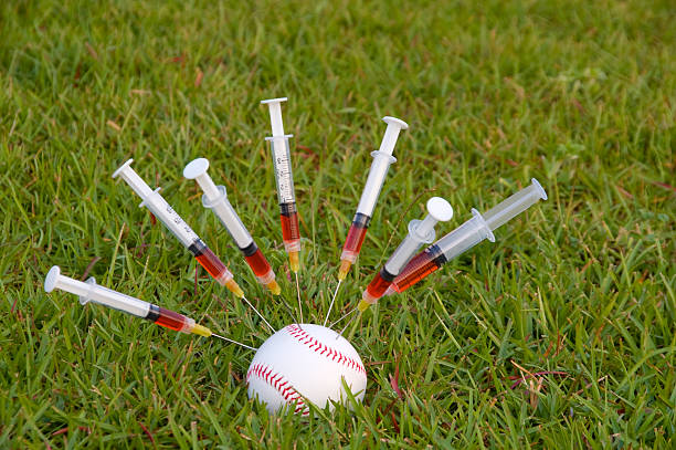 Baseball Steroids stock photo
