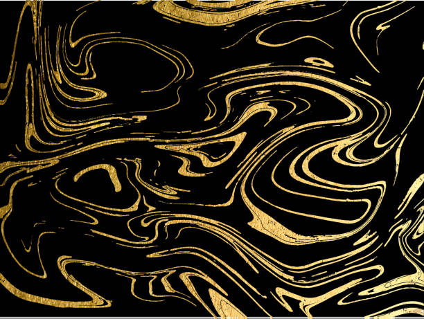 istock Vector marble gold background.  Marbling Texture design for poster, brochure, invitation, cover book, catalog. Vector illustration. 921817516