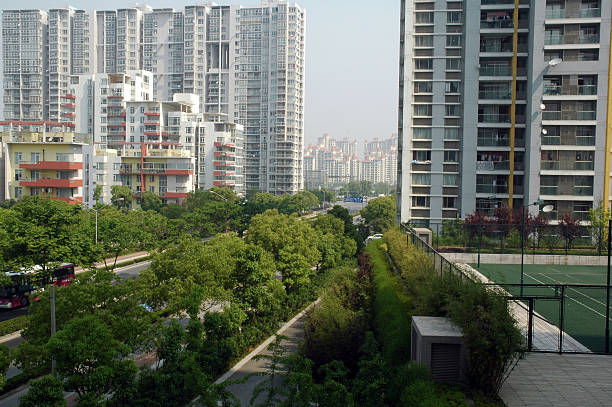 istock modern apartments in Suzhou, China 92182441