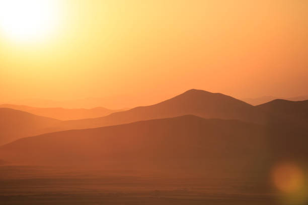 istock The valley Plateau under the setting sun 921828466
