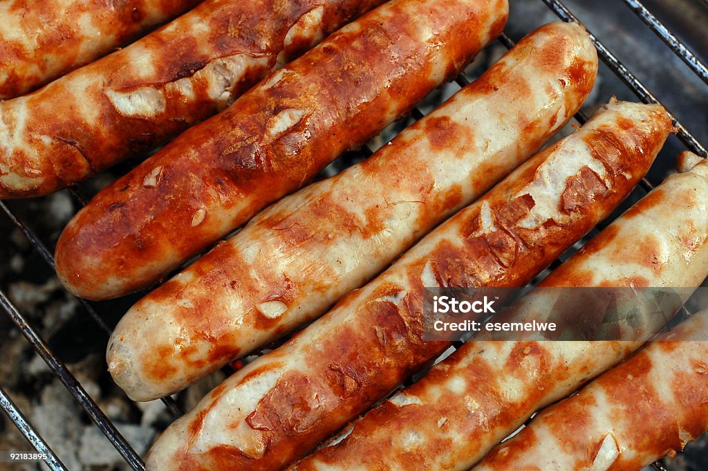 Barbecue - Zbiór zdjęć royalty-free (Bratwurst)