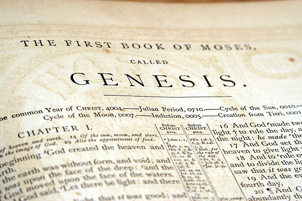 genesis – alte bibel - altes testament stock-fotos und bilder