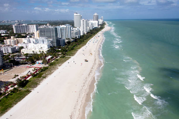 istock Aerial view of South Beach Miami Florida 921844568