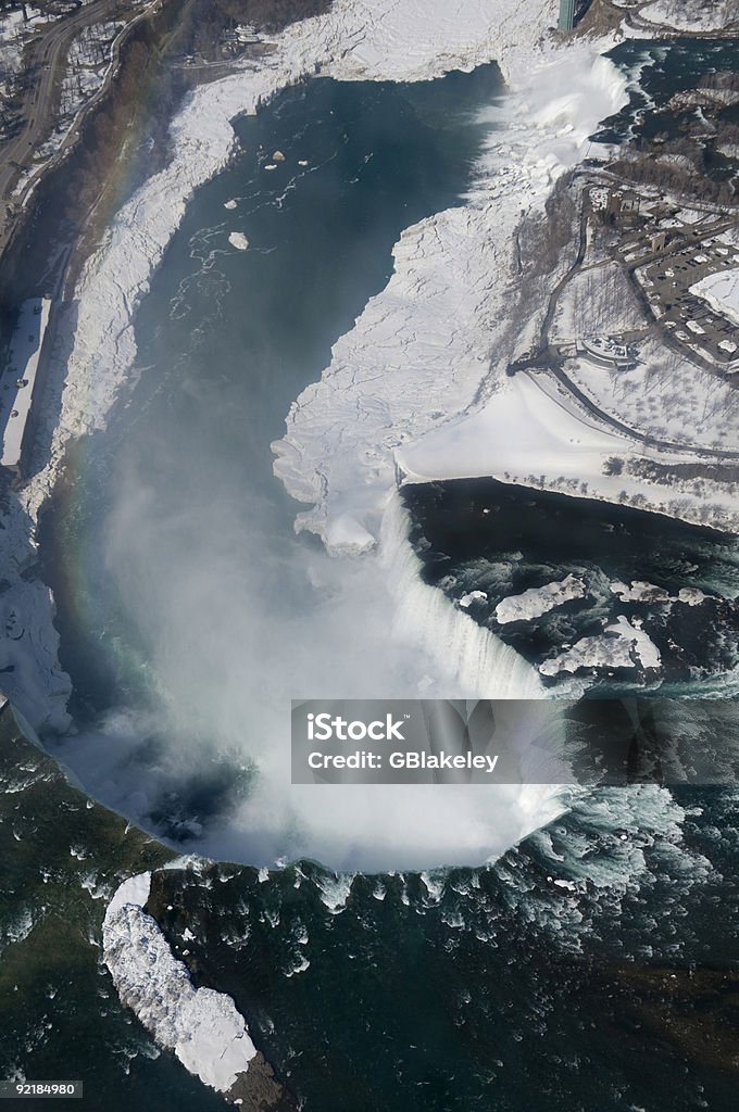 Niagara Falls - Lizenzfrei Luftaufnahme Stock-Foto