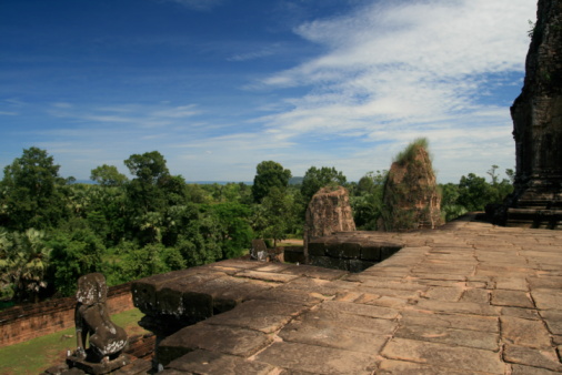 Angkor Wat -  12th century Buddhist Temple located just outside of Siem Reap, Cambodia.