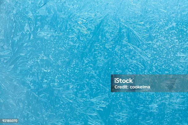 Foto de Frosty Padrão e mais fotos de stock de Azul - Azul, Branco, Clima