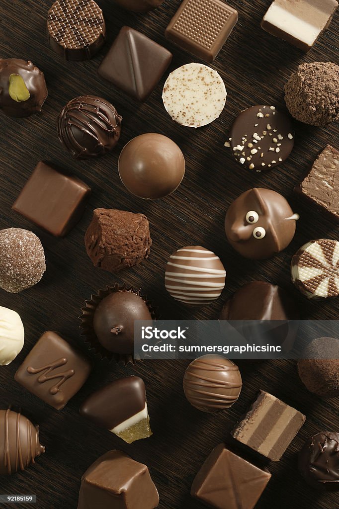Swiss Chocolate  Backgrounds Stock Photo
