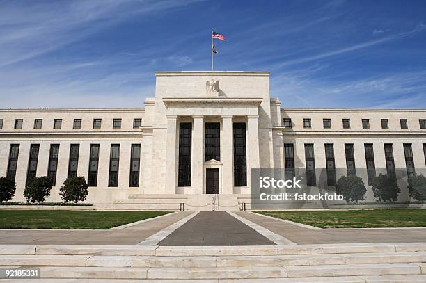 Photo libre de droit de La United States Federal Reserve banque d'images et plus d'images libres de droit de Siège de la Banque Centrale Américaine - Siège de la Banque Centrale Américaine, Réserve Fédérale américaine, Bâtiment vu de l'extérieur