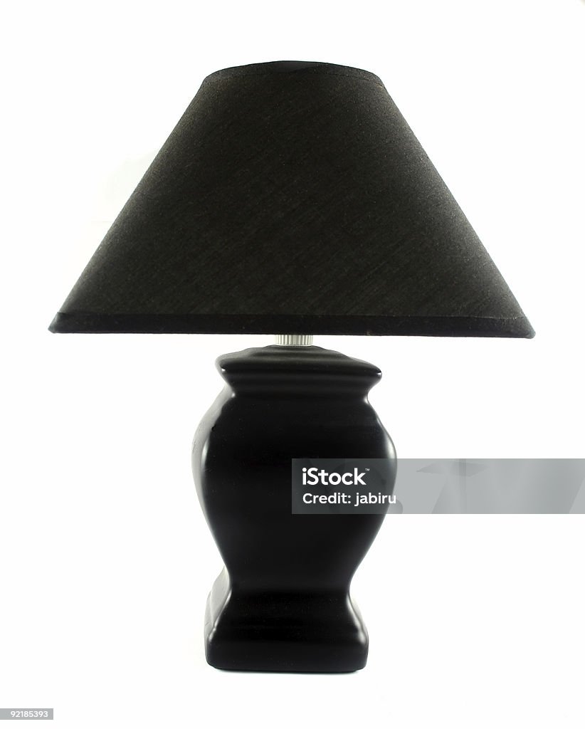 블랙 표 램프 - 로열티 프리 0명 스톡 사진