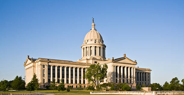 capitólio do estado de oklahoma - oklahoma state capitol - fotografias e filmes do acervo