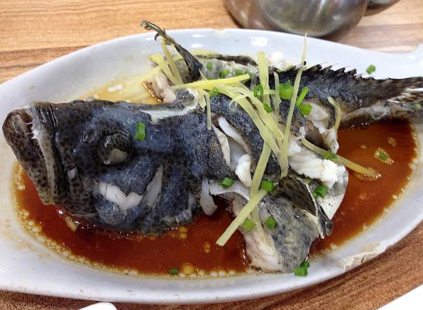 istock Steamed fish in Hainan, China 921866374