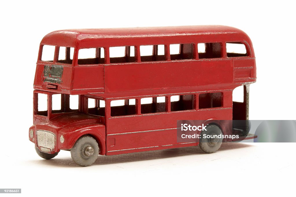 Autobus model Red - Zbiór zdjęć royalty-free (Londyn - Anglia)