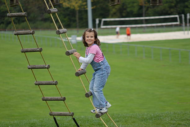 istock Girl in a Playground 92186681