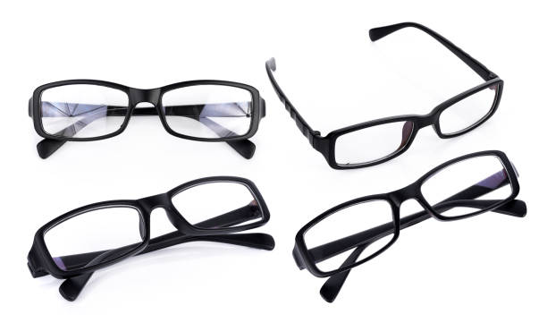 istock Black Eye Glasses Isolated on White background 921870250