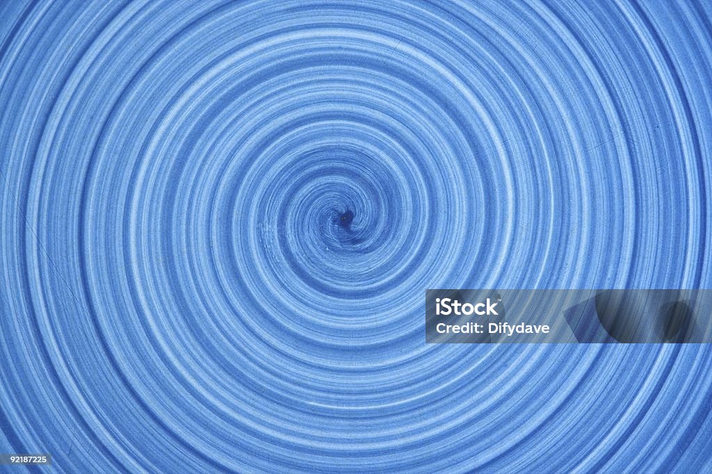 Blaue Spirale - Lizenzfrei Abstrakter Bildhintergrund Stock-Foto