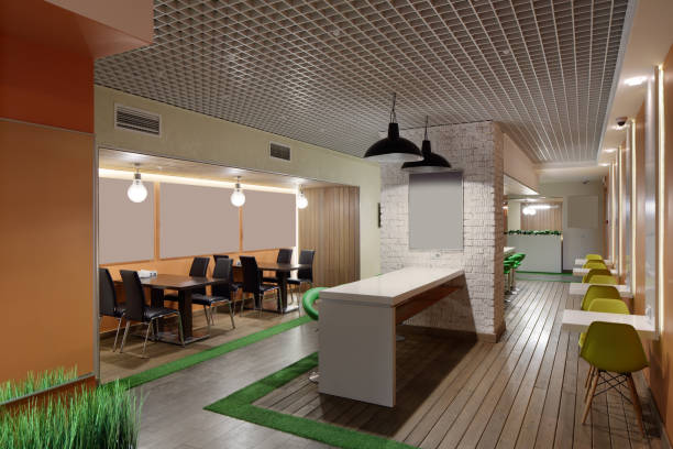 istock european restaurant in bright colors 921879288