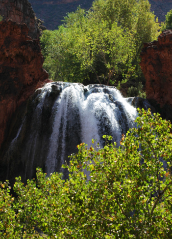 The Cachoeira do Tabuleiro, the tallest waterfall in Minas Gerais, located near the town of Conceição do Mato Dentro, Brazil