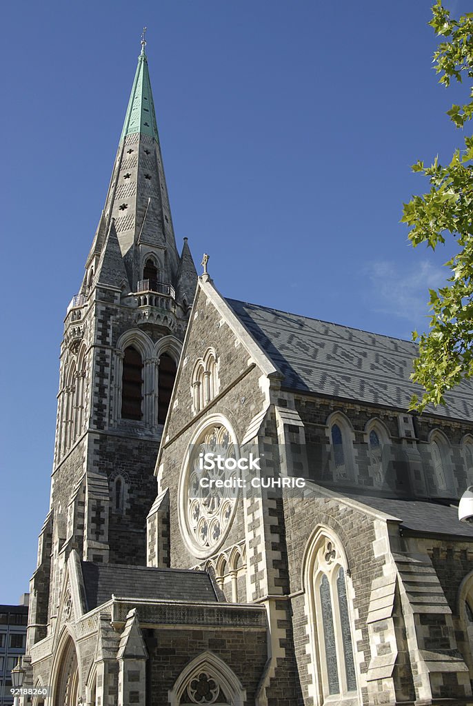 Christchurch Cathedral  Architecture Stock Photo