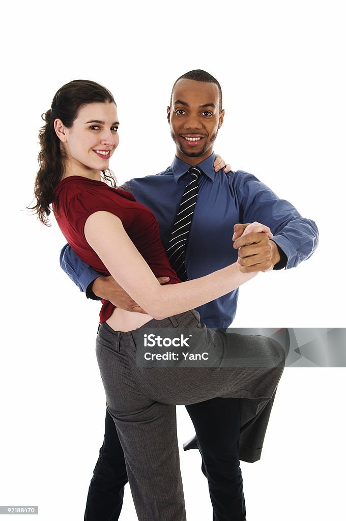 Dança casal - Foto de stock de Afro-americano royalty-free