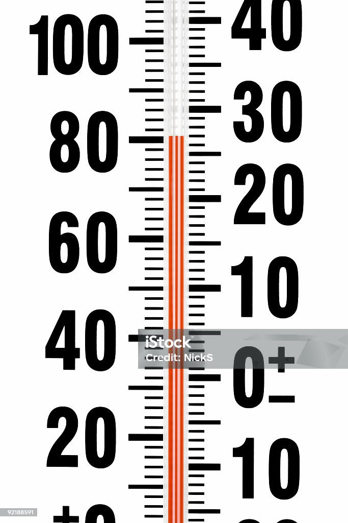 温度計-80 度 - 数字の80のロイヤリティフリーストックフォト