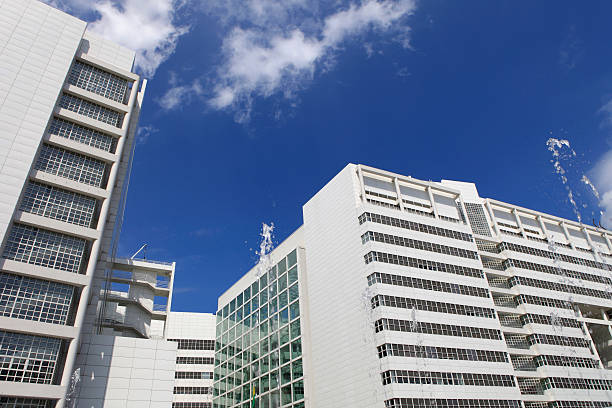 istock exterior of The Hague's modern town hall 92188866