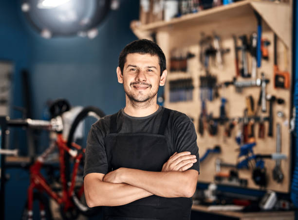 istock They call me the leader in bicycle repair 921893368