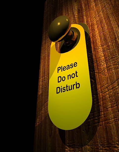 Please Do Not Disturb  do not disturb dreams stock pictures, royalty-free photos & images