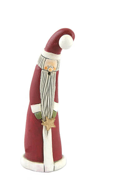 istock Father Christmas figure isolated 92189985
