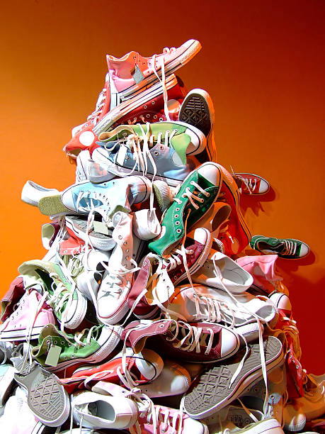 Mountain of color sneakers